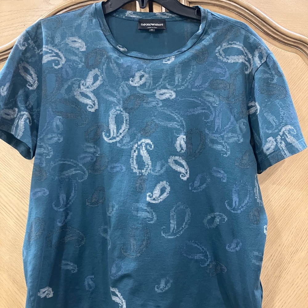 MENS EMPORIO ARMANI T-SHIRT SIZE XL
BLUE